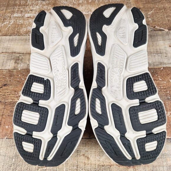 Hoka One One Bondi 7 Men's Sz 10.5 Dark Gray Gym Train Walk Running Sneaker Shoe - Picture 8 of 10